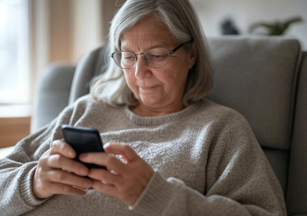 Botão SOS para idosos celular