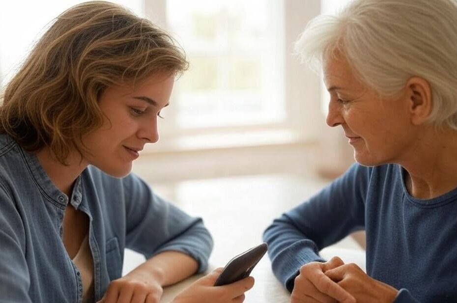 Como configurar um telefone para idosos?