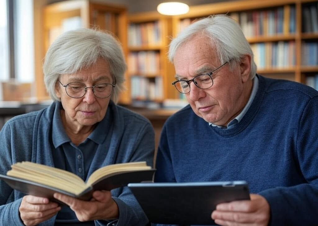 Livro físico x livro digital: Qual desses tem sido a preferência dos idosos?